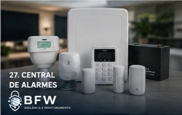 central de alarme monitorado