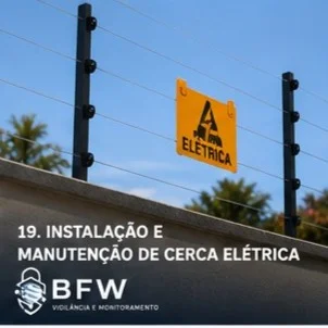 instalação de cerca elétrica