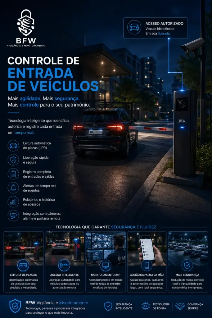 Controle de Entrada de Veículos